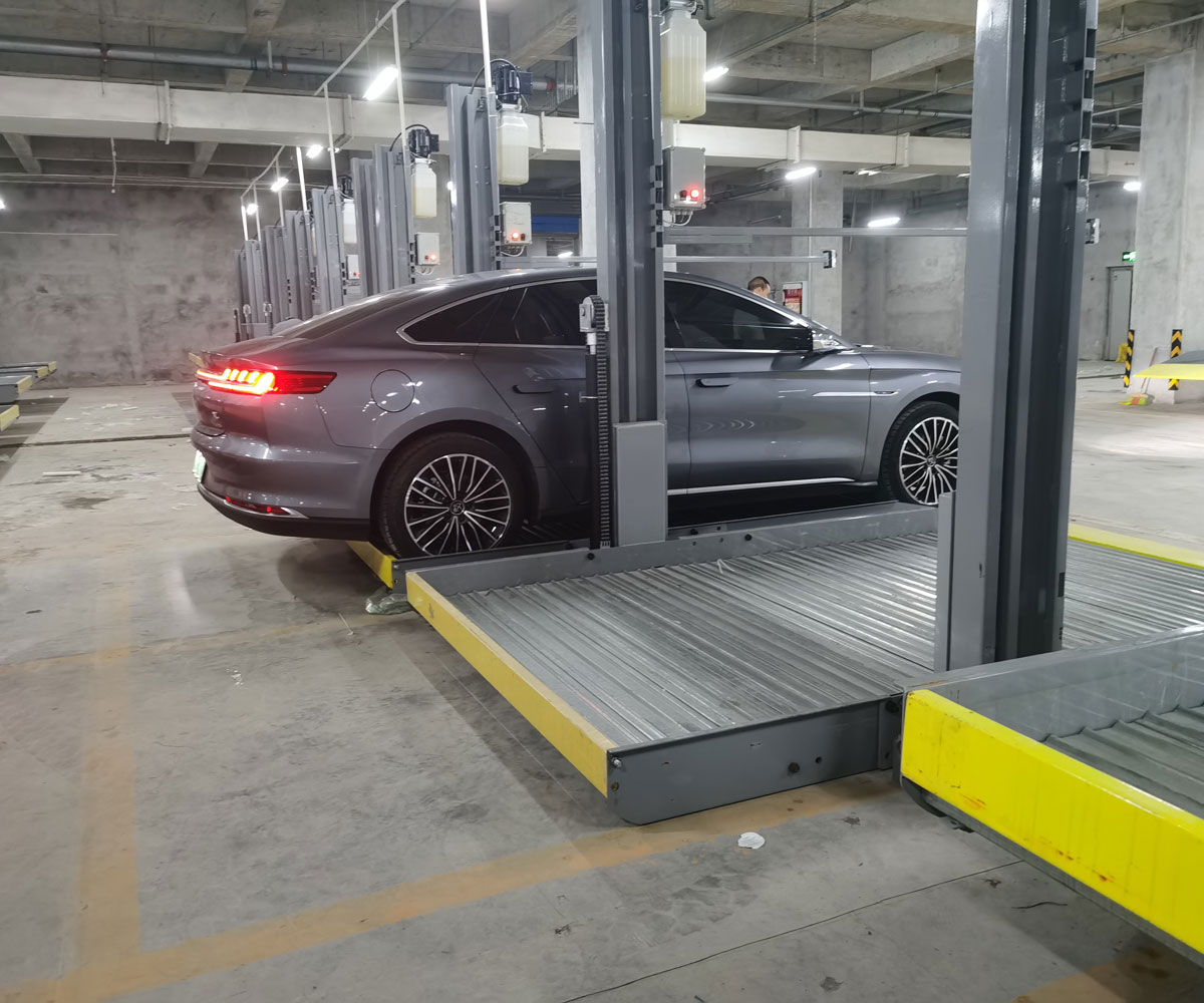 重慶市PSH上下升降機(jī)械車庫拆除