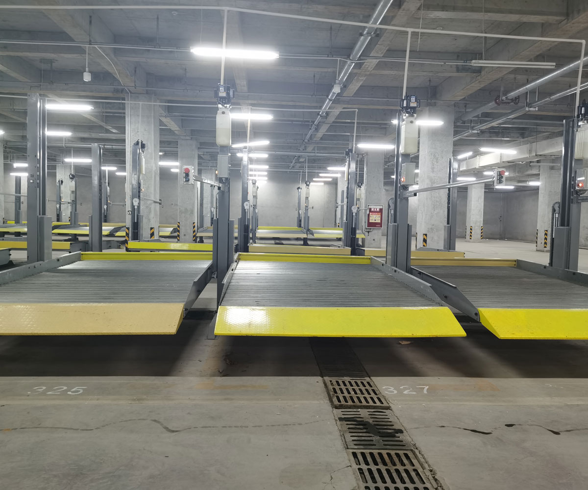 金沙縣地下室家用簡易式機械式立體車庫
