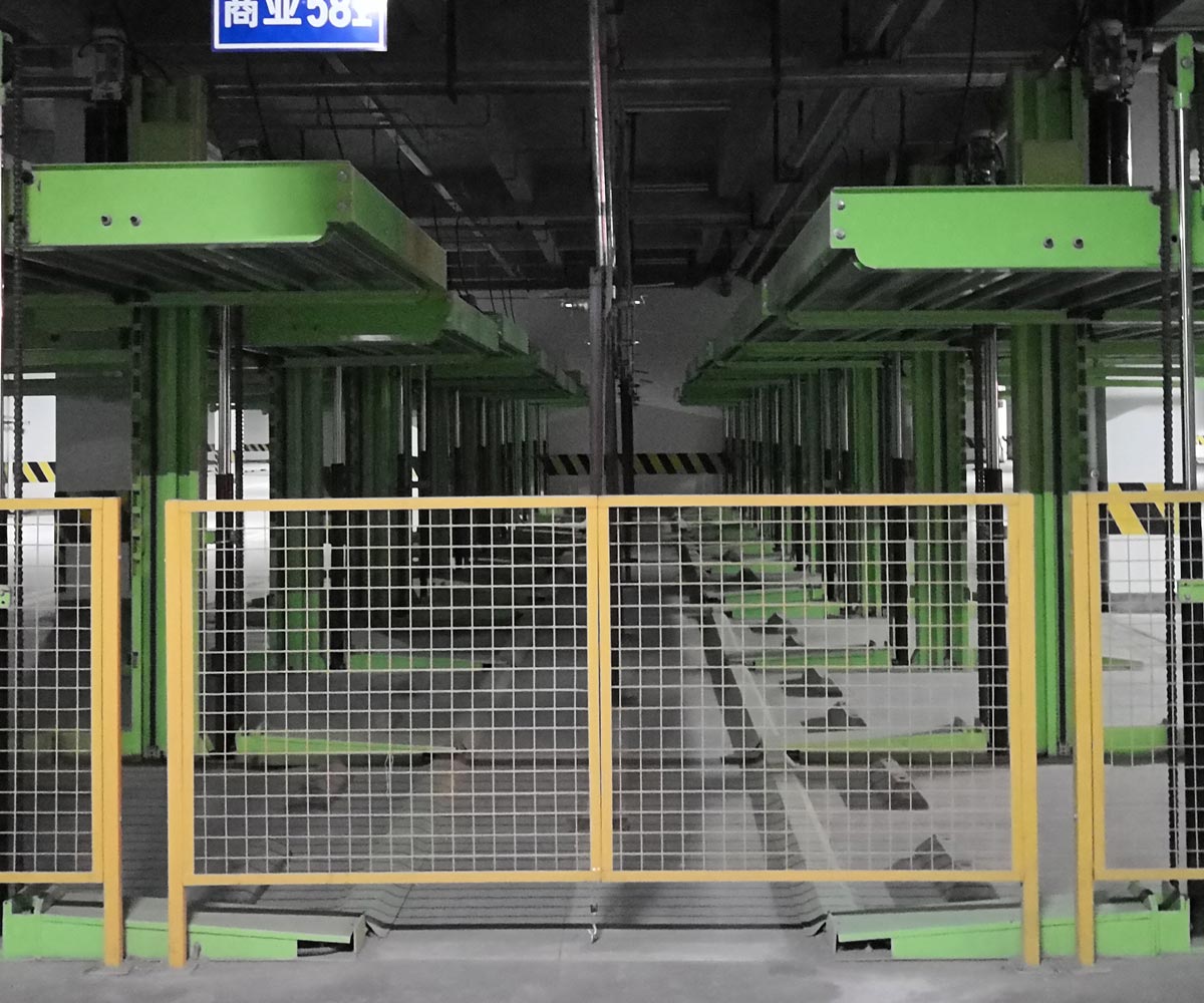 榕江縣小區(qū)雙層簡易升降立體車庫