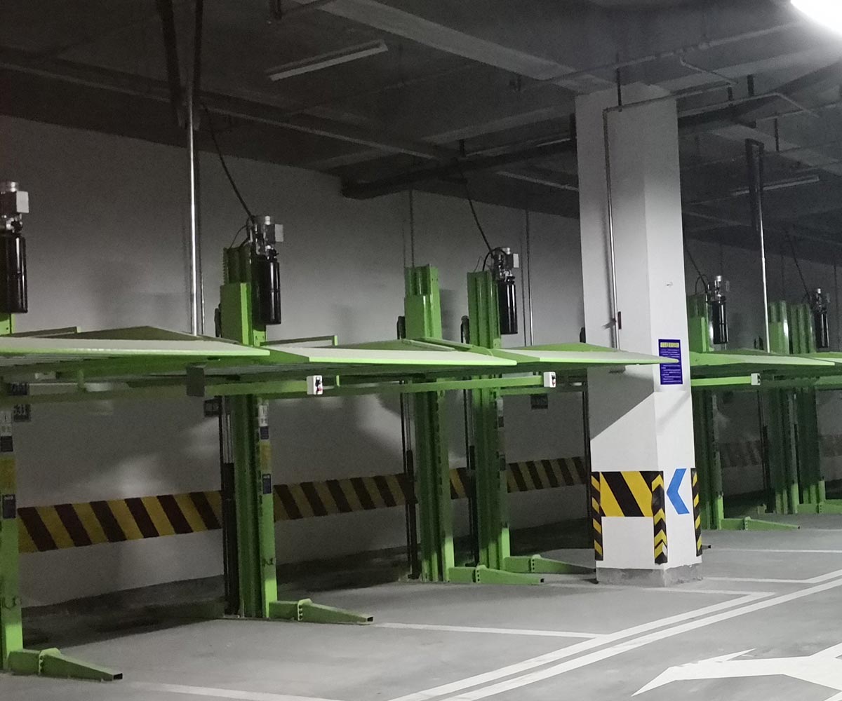 小區(qū)地下室升降式機(jī)械停車場 小區(qū)地下室升降式機(jī)械停車場
