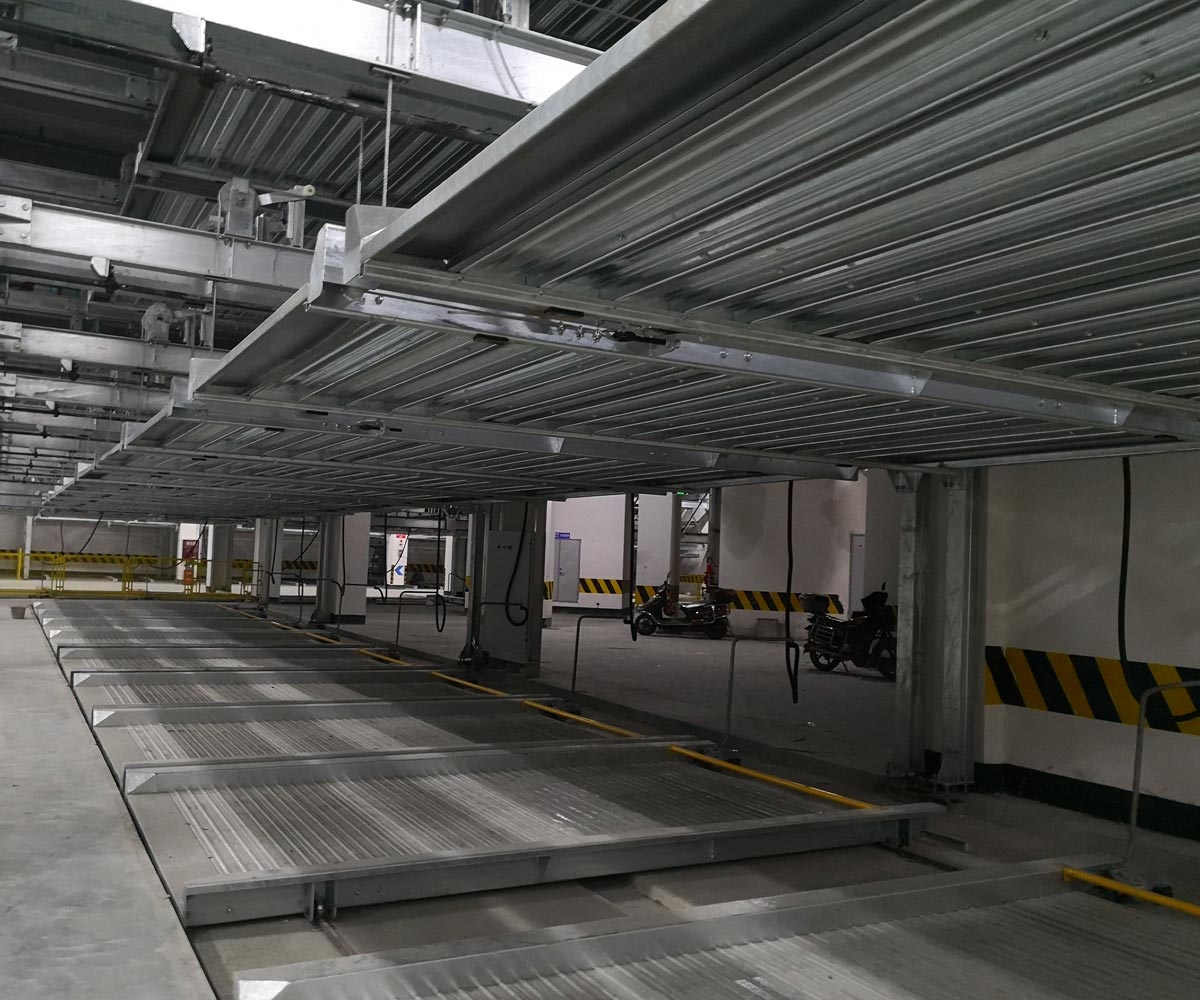 重慶市二層升降平移機(jī)械式立體車庫