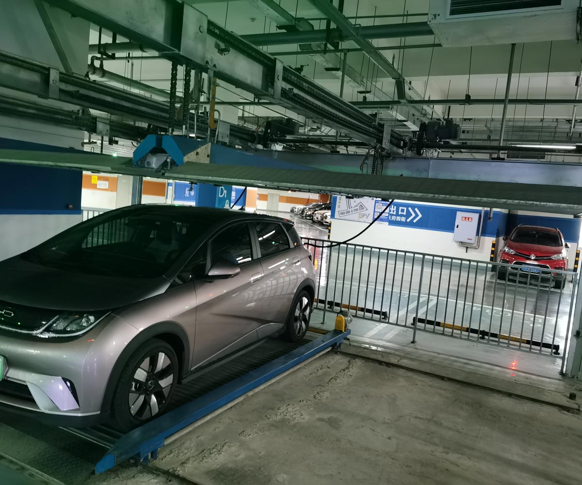 萬山區(qū)PSH梳齒交換升降橫移機械式停車設備